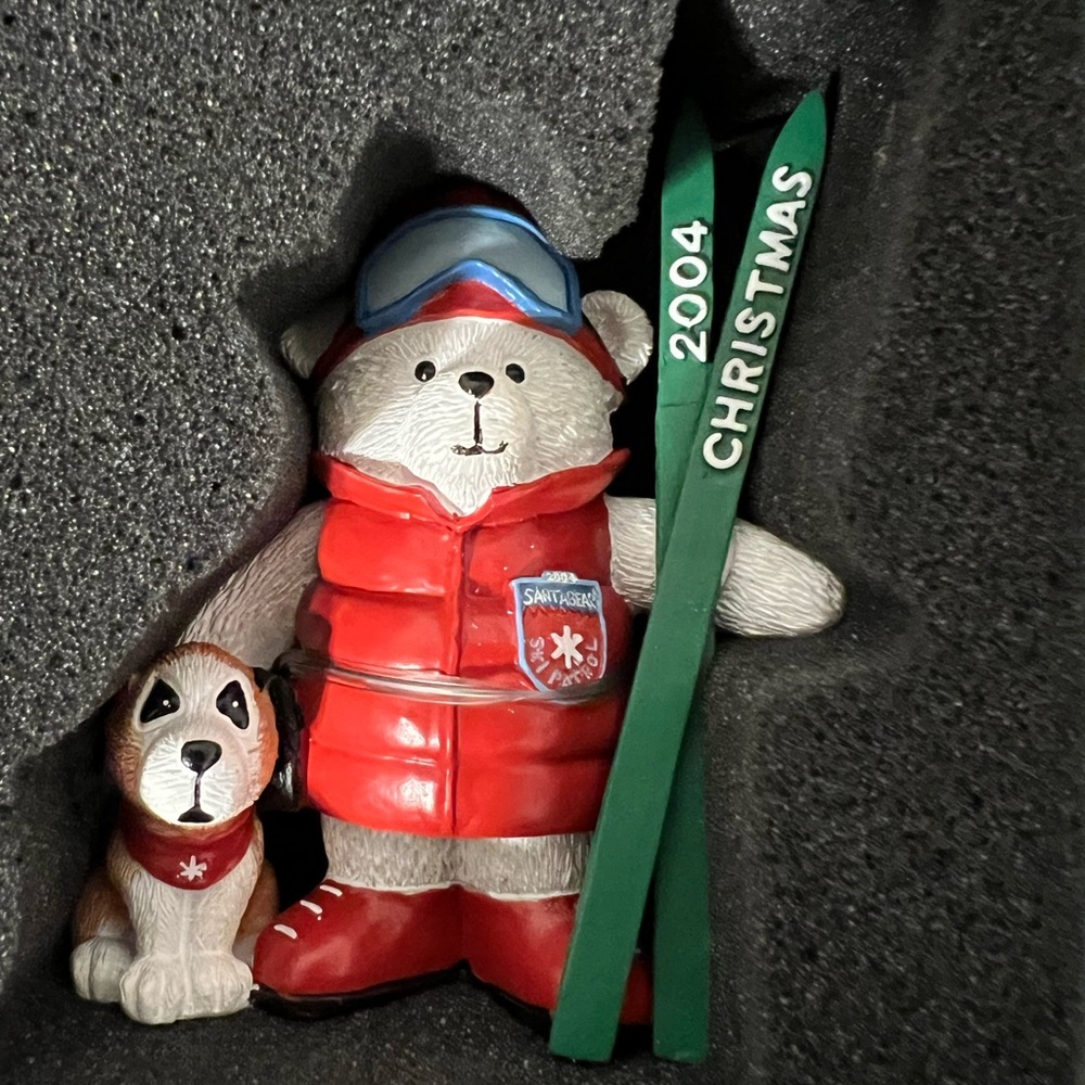 Dayton Hudson Santabear Ornament 2004 Santa Bear Marshall Fields